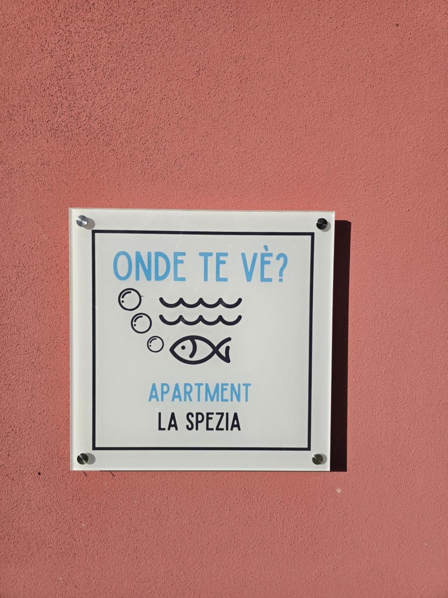 Onde Te Ve? Apartment La Spezia Esterno foto